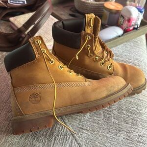Timberland Waterproof Boots Classic Wheat Youth 5